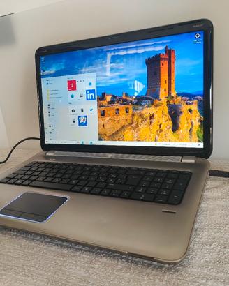PC portatile HP DV7 17" XL i5 Win 10 SSD240  8GB