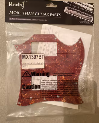 Battipenna Pickguard Tortoise Gibson SG Standard