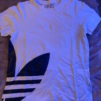 Maglietta Adidas Bianco/Nero Taglia S