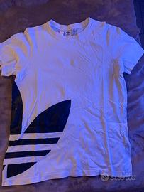 Maglietta Adidas Bianco/Nero Taglia S