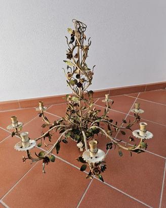 lampadario in ferro
