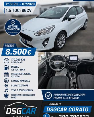 Ford Fiesta 1.5 tdci 86cv 5 porte