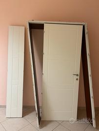 Porta legno massello doppia anta