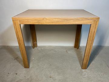 Tavolo da cucina in rovere sbiancato