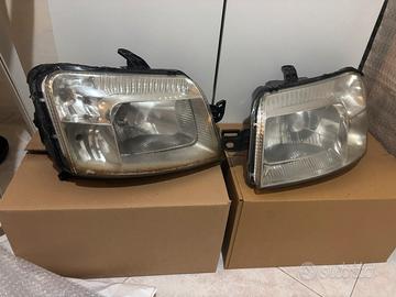 Coppia fari fanale anteriore proiettore fiat Panda