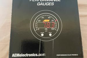 Manometro sensore di pressione olio AEM 150 psi
