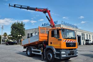Man TGM 15.250 gru e ribaltabile