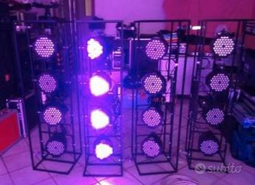 parled 54x3 rgbw dmx
