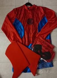 vestito carnevale Spiderman 10/12 anni