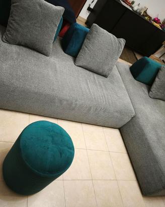 Splendido divano modulare Poltronesofà, come nuovo