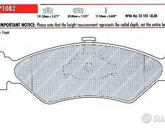 Pastiglie freno sportive FERODO RACING FCP 1082 H