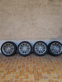 Set 4 cerchi BMW 17" + gomme Continental 225/45