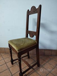 sedia antiquariato 