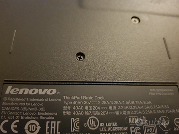 Thinkpade basic dock