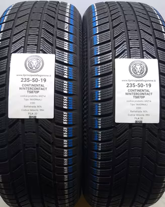 2 GOMME 235 50 19 CONTINENTAL A69214