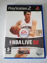 NBA live 08 Sony PlayStation 2 Basket FIBA EA.