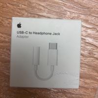 Adattatore Apple USB-C to Jack Cuffie 3.5mm - Orig