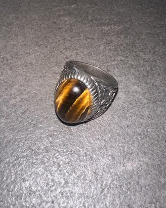 Anello occhio di tigre