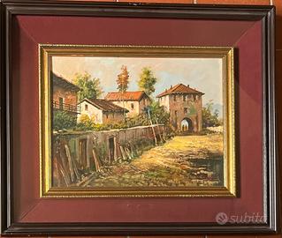 Paesaggio veneto pittore Tullio Corona