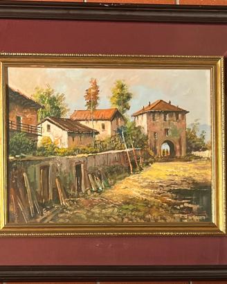 Paesaggio veneto pittore Tullio Corona