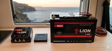 Kit litio NDS 3LION 100Ah + 3LINK