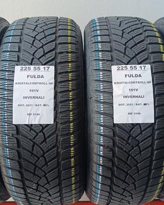 4 GOMME 225 55 17 FULDA INV RIF3149