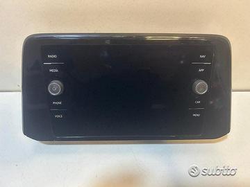 Display schermo navigazione volkswagen 5nn919605b