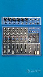 MIXER SAMSON MDR8 - MIXER ANALOGICO 8ch-4mic+2st.