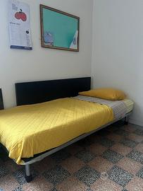 2 letti singoli + 2 materassi singoli