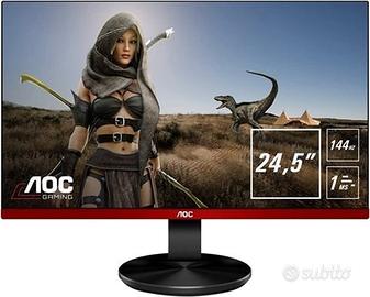 aoc g2590px monitor ufficio gaming