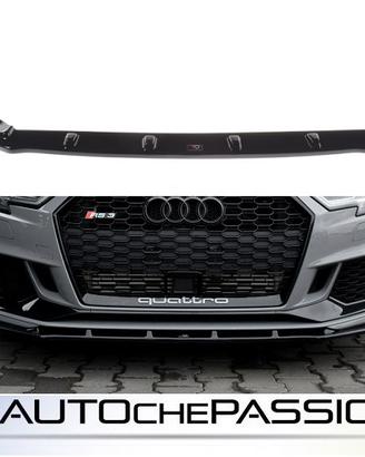 Splitter Spoiler AUDI RS3 8V FACELIFT SEDAN 2017