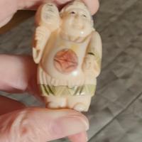 Coppia netsuke giapponesi vintage