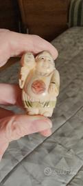 Coppia netsuke giapponesi vintage