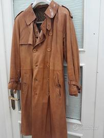 Trench in pelle