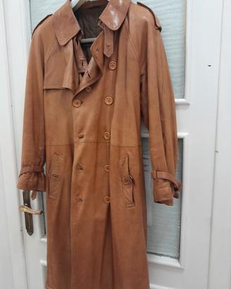 Trench in pelle