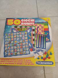 gioco in scatola 50 giochi riuniti 