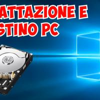 formattazione pc installazione programmi