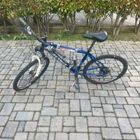 Bicicletta Montain Bike blu scout - freni a disco