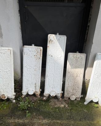 Termosifoni in ghisa vintage