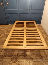 Rete ortopedica in legno 120x200 1 piazza e mezza