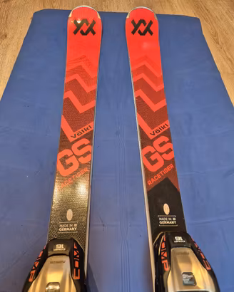 sci volkl GS master 173  piastra piston e attacco 