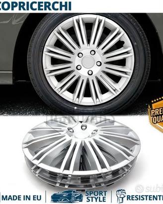 4 Copricerchi per FORD 14 Pollici CoppetteSilver