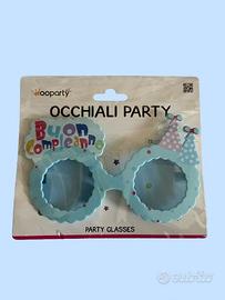 Occhiali giocattolo festa buon compleanno
