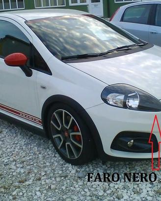 Coppia fari neri Abarth Grande Punto 2005 - 2008