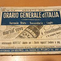 Orario Ferroviario 1955