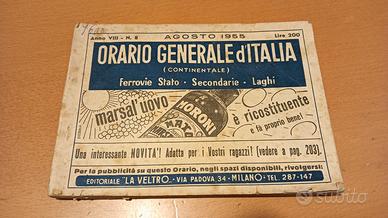 Orario Ferroviario 1955