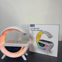 Cassa Bluetooth Led, caricatore wireless
