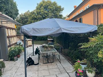 NUOVO telo gazzebo 4x3 con tetto staccato