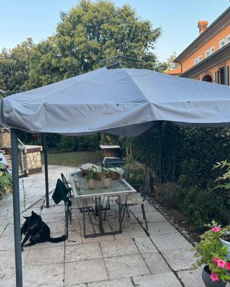 NUOVO telo gazzebo 4x3 con tetto staccato