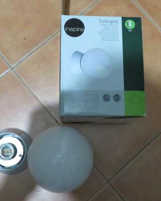 Plafoniera a palla da esterno